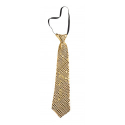Cravate à sequins - argent - Kiabi - 1.50€