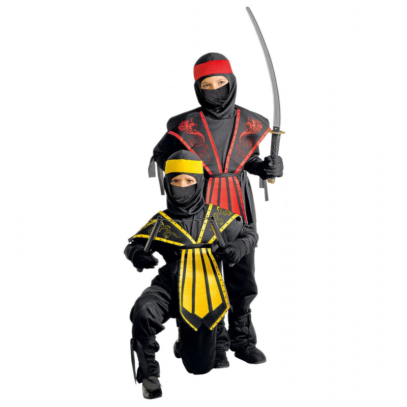 Costume Ninja jaune enfant - AU FOU RIRE Paris 9